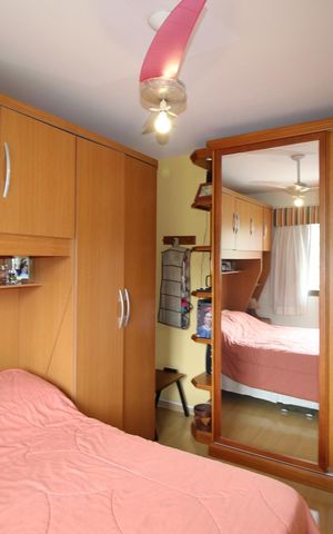 Apartamento à venda com 58m², 2 quartos e 1 vagaQuarto 1