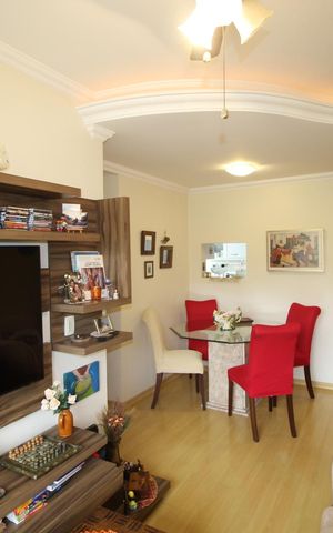 Apartamento à venda com 58m², 2 quartos e 1 vagaSala