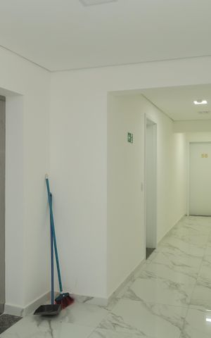 Apartamento para alugar com 33m², 1 quarto e sem vagaÁrea comum - Saguão do andar