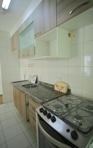 Apartamento à venda com 56m², 3 quartos e 1 vagaCozinha 