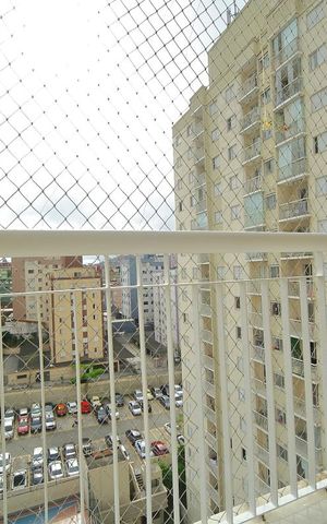 Apartamento à venda com 56m², 3 quartos e 1 vagaSacada da Sala