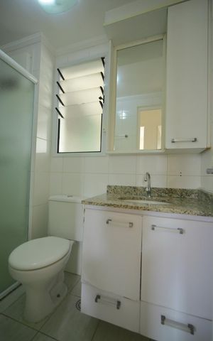 Apartamento à venda com 56m², 3 quartos e 1 vagaBanheiro 