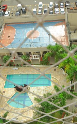Apartamento à venda com 56m², 3 quartos e 1 vagaSacada da Sala Vista 