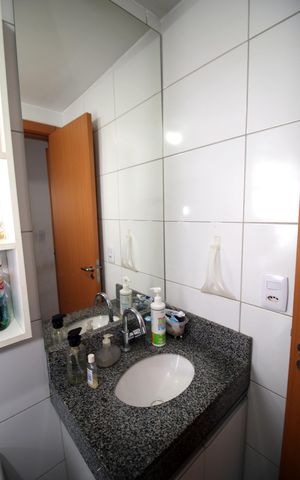 Apartamento à venda com 22m², 2 quartos e 2 vagasBanheiro da Suíte