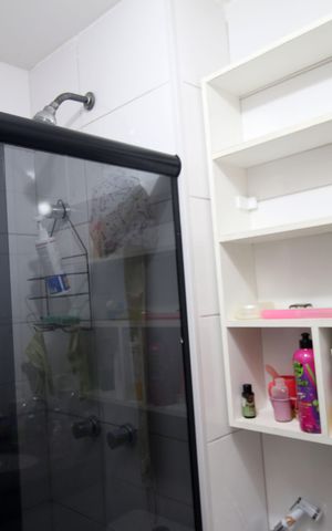 Apartamento à venda com 22m², 2 quartos e 2 vagasBanheiro da Suíte