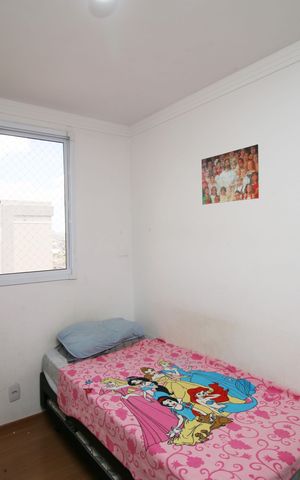 Apartamento à venda com 22m², 2 quartos e 2 vagasQuarto 2