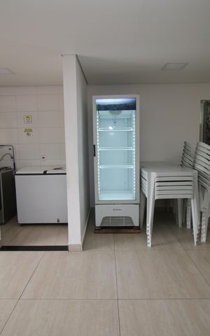 Apartamento à venda com 22m², 2 quartos e 2 vagasÁrea comum - Salão de festas