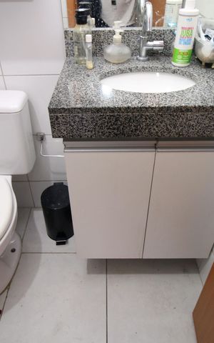 Apartamento à venda com 22m², 2 quartos e 2 vagasBanheiro da Suíte