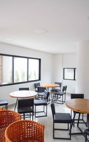 Apartamento à venda com 47m², 2 quartos e 1 vagaSalão de Festas