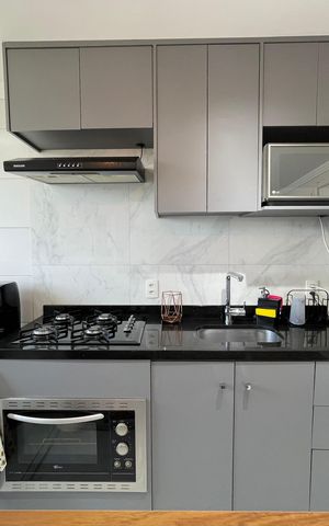 Apartamento à venda com 40m², 2 quartos e sem vaga Apartamento à venda com 40m², 2 quartos e sem vagaCozinha e Área de Serviço