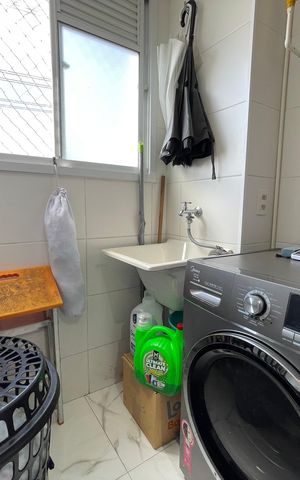 Apartamento à venda com 40m², 2 quartos e sem vaga Apartamento à venda com 40m², 2 quartos e sem vagaCozinha e Área de Serviço