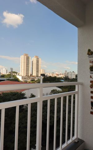 Apartamento à venda com 50m², 2 quartos e 1 vagaSacada da Sala