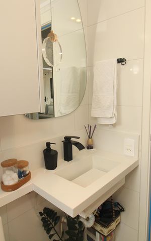 Apartamento à venda com 55m², 2 quartos e 1 vagaBanheiro da Suíte