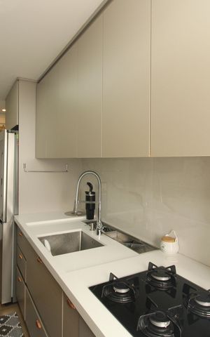 Apartamento à venda com 55m², 2 quartos e 1 vagaCozinha e Área de Serviço