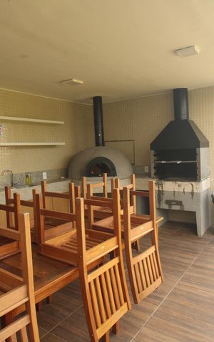 Apartamento à venda com 55m², 2 quartos e 1 vagaÁrea comum - Churrasqueira