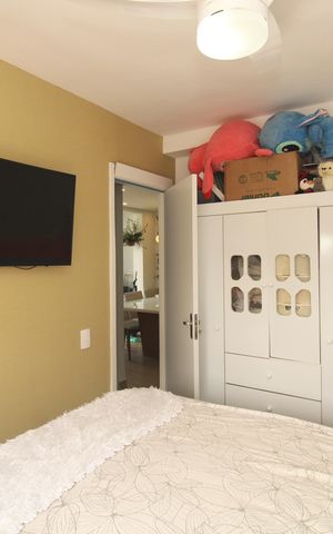 Apartamento à venda com 55m², 2 quartos e 1 vagaQuarto 1