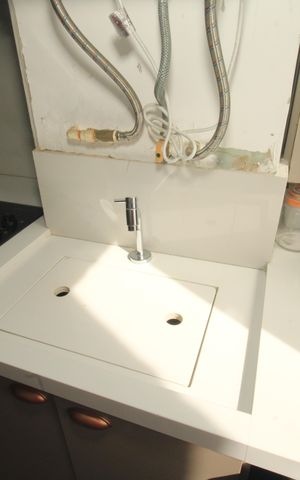 Apartamento à venda com 55m², 2 quartos e 1 vagaCozinha e Área de Serviço