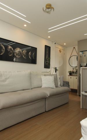 Apartamento à venda com 55m², 2 quartos e 1 vagaSala