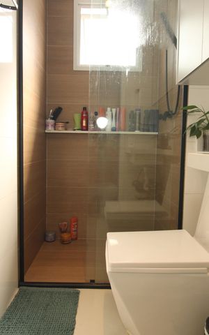 Apartamento à venda com 55m², 2 quartos e 1 vagaBanheiro da Suíte