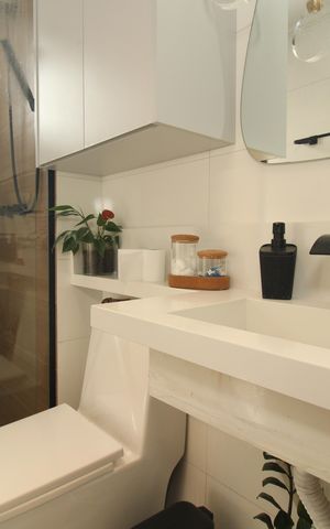 Apartamento à venda com 55m², 2 quartos e 1 vagaBanheiro da Suíte