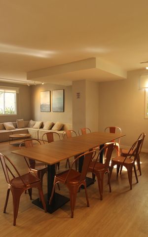 Apartamento à venda com 55m², 2 quartos e 1 vagaÁrea comum - Salão de festas