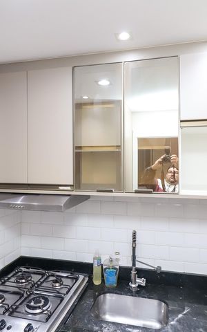 Apartamento à venda com 34m², 2 quartos e sem vaga Apartamento à venda com 34m², 2 quartos e sem vagaCozinha e Área de Serviço