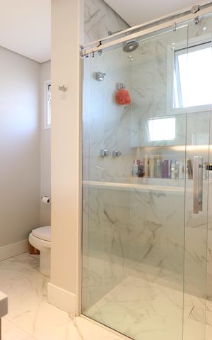 Apartamento à venda com 164m², 3 quartos e 3 vagasBanheiro da Suíte 3