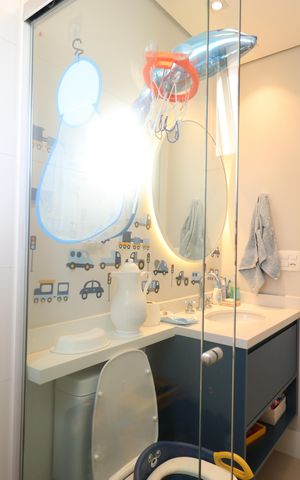 Apartamento à venda com 164m², 3 quartos e 3 vagasBanheiro da Suíte 1