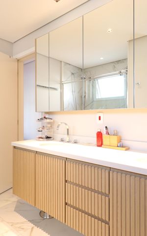 Apartamento à venda com 164m², 3 quartos e 3 vagasBanheiro da Suíte 3