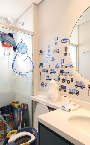 Apartamento à venda com 164m², 3 quartos e 3 vagasBanheiro da Suíte 1