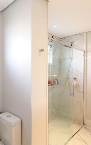Apartamento à venda com 164m², 3 quartos e 3 vagasBanheiro da Suíte 3