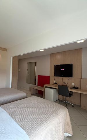 Studio para alugar com 37m², 1 quarto e 1 vaga Studio para alugar com 37m², 1 quarto e 1 vagaQuarto