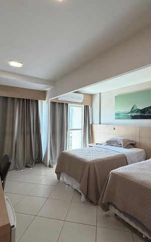 Studio para alugar com 37m², 1 quarto e 1 vaga Studio para alugar com 37m², 1 quarto e 1 vagaQuarto