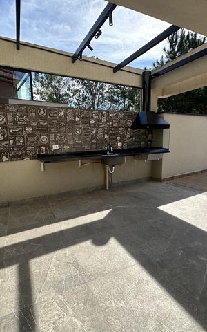 Casa de condomínio à venda com 304m², 4 quartos e 4 vagasChurrasqueira