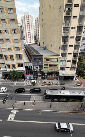 Studio à venda com 50m², 1 quarto e sem vagaVista do Quarto