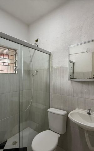 Studio à venda com 50m², 1 quarto e sem vagaBanheiro social