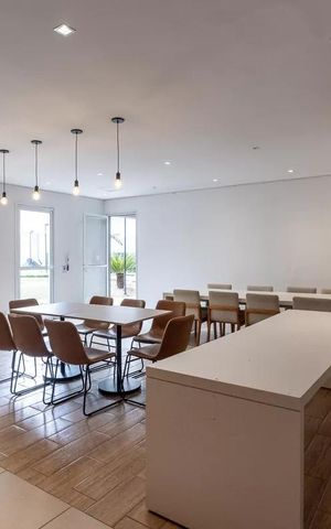 Apartamento à venda com 25m², 1 quarto e sem vaga Apartamento à venda com 25m², 1 quarto e sem vagaSalão de Fetas