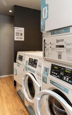 Apartamento à venda com 25m², 1 quarto e sem vaga Apartamento à venda com 25m², 1 quarto e sem vagaLavanderia