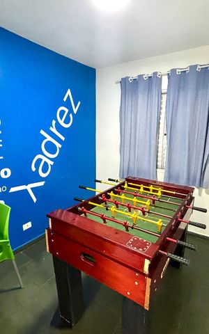 Apartamento à venda com 43m², 2 quartos e sem vagaSalão de jogos