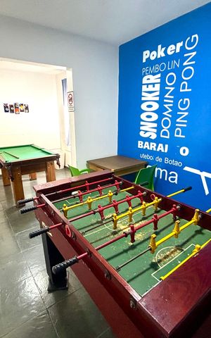 Apartamento à venda com 43m², 2 quartos e sem vagaSalão de jogos