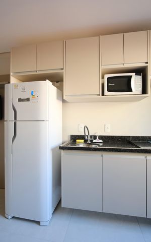 Studio para alugar com 24m², 1 quarto e sem vagaCozinha