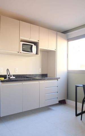 Studio para alugar com 24m², 1 quarto e sem vagaCozinha
