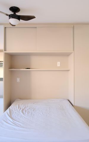 Studio para alugar com 24m², 1 quarto e sem vagaStudio