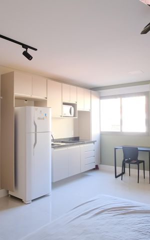 Studio para alugar com 24m², 1 quarto e sem vagaStudio