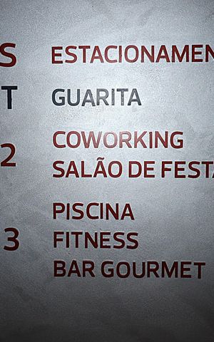 Studio à venda com 28m², 1 quarto e 1 vagaÁrea comum - Infraestruturas 