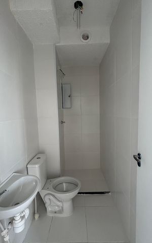Apartamento à venda com 32m², 2 quartos e 1 vaga Apartamento à venda com 32m², 2 quartos e 1 vagaBanheiro