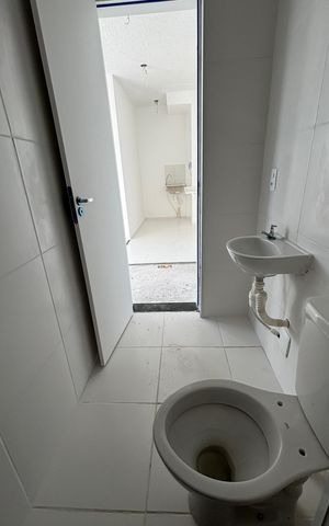 Apartamento à venda com 32m², 2 quartos e 1 vaga Apartamento à venda com 32m², 2 quartos e 1 vagaBanheiro