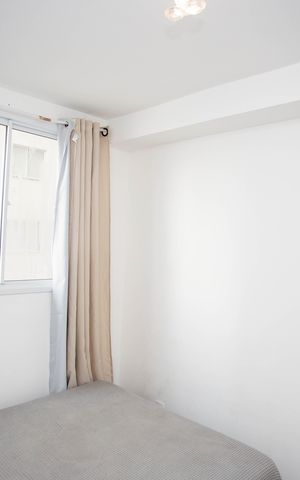 Apartamento à venda com 34m², 2 quartos e sem vagaQuarto 1