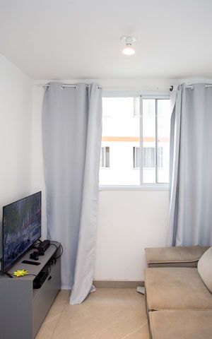 Apartamento à venda com 34m², 2 quartos e sem vagaSala
