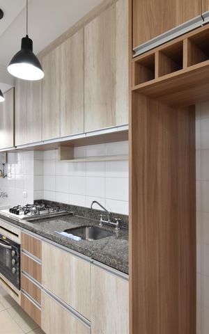 Apartamento à venda com 68m², 3 quartos e 1 vagaCozinha